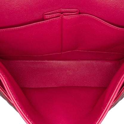 Chanel Gabrielle Patent Leather Pink Shoulder Bag Patent Leather
