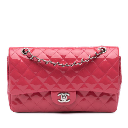 Chanel Gabrielle Patent Leather Pink Shoulder Bag Patent Leather
