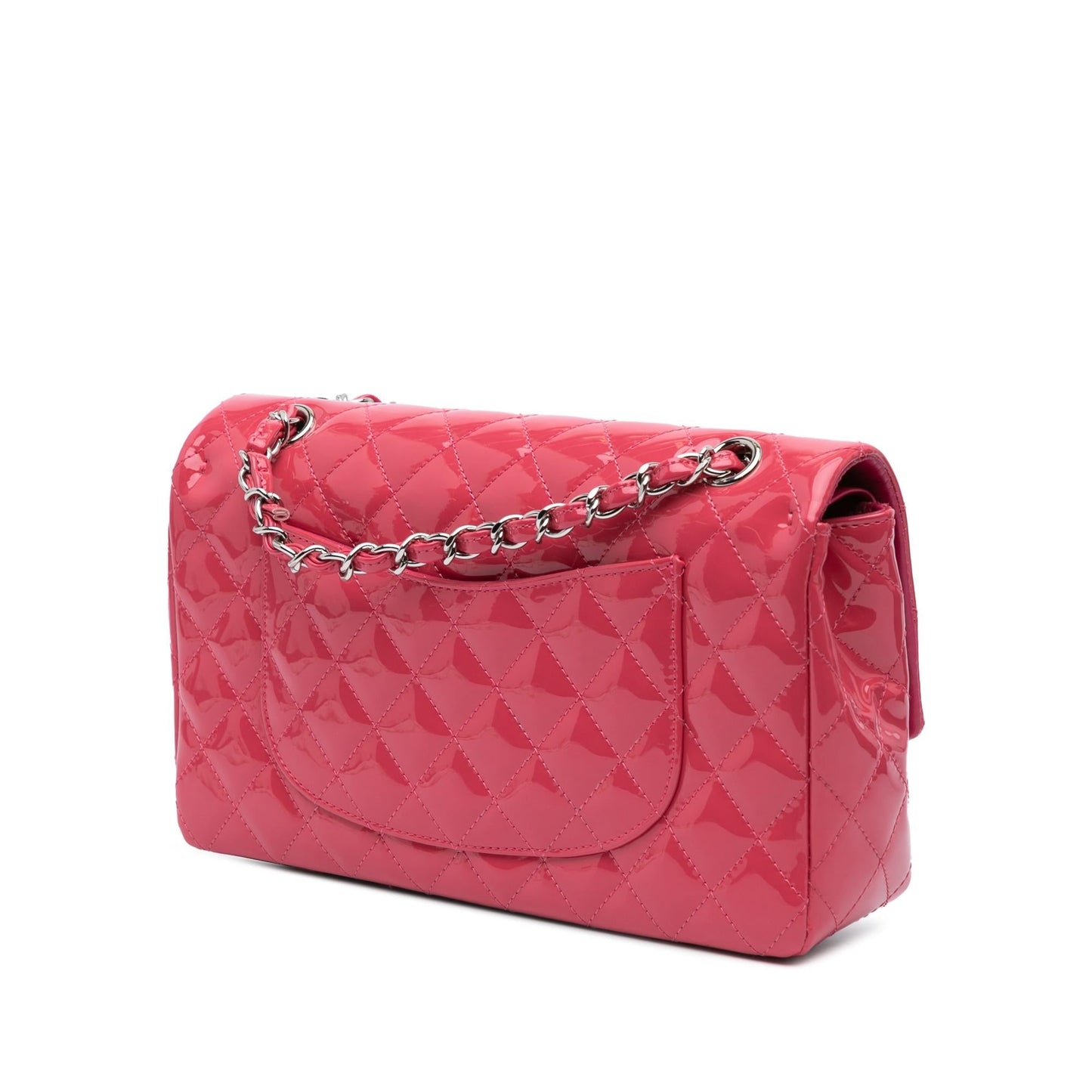 Chanel Gabrielle Patent Leather Pink Shoulder Bag Patent Leather