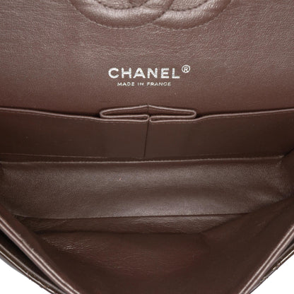 Chanel Gabrielle Patent Leather Brown Shoulder Bag