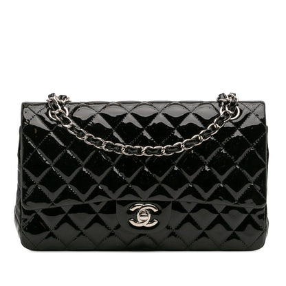 Chanel Gabrielle Patent Leather Black Shoulder Bag Style 4