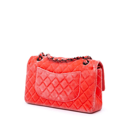 Chanel Gabrielle Velvet Red Shoulder Bag