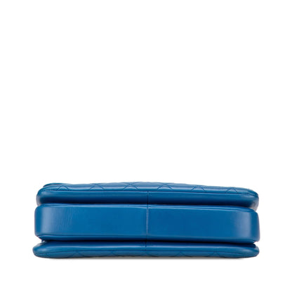 Chanel Gabrielle Lambskin Blue Shoulder Bag Style 6