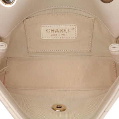 Chanel Gabrielle Lambskin Brown Shoulder Bag Style 8