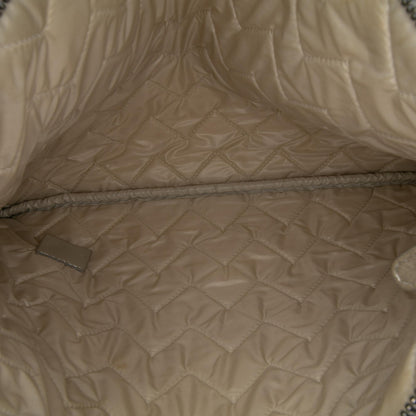 Chanel Medium Metallic Chevron Calfskin O Case Clutch