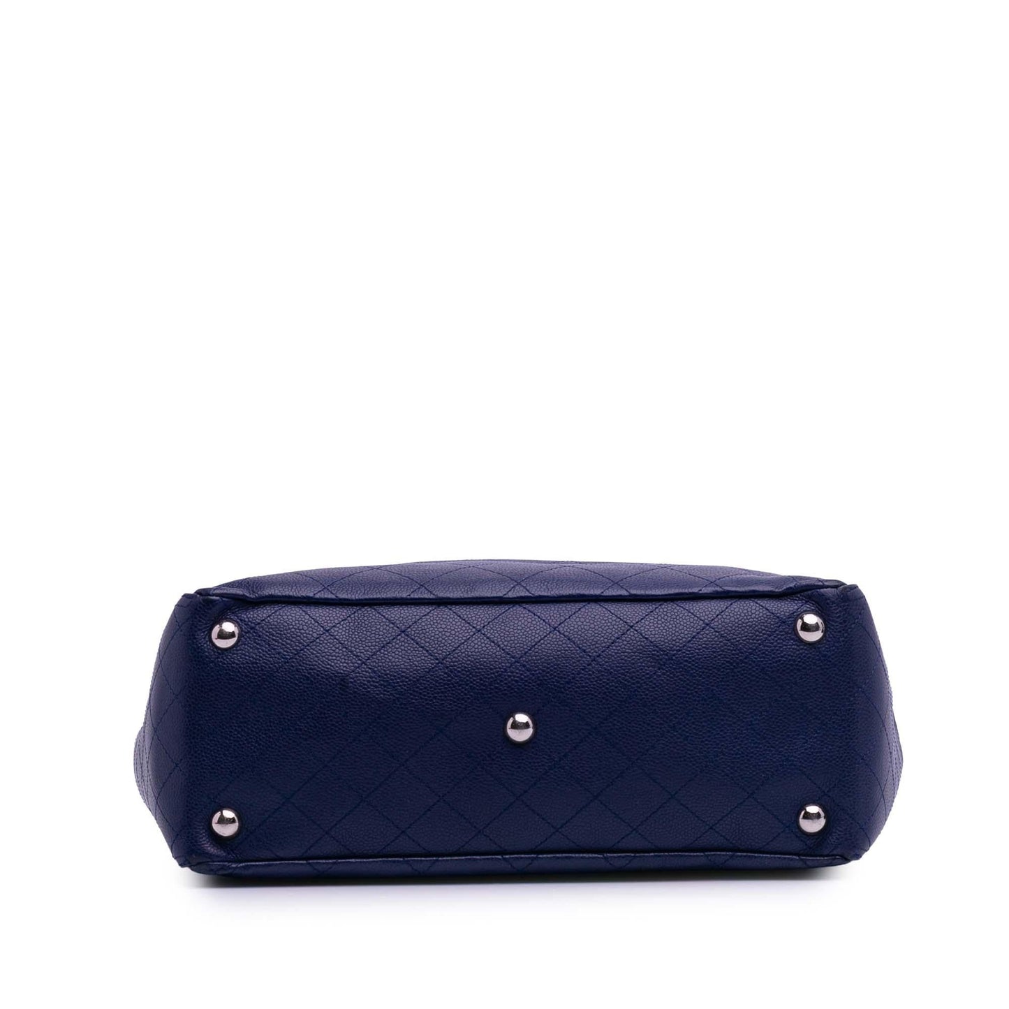 Chanel Medium Quilted Caviar Cc Pocket Tote