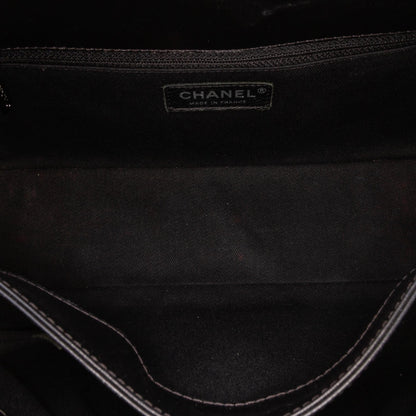 Chanel Medium Quilted Glazed Calfskin Pearly Flap