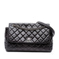 Chanel Medium Quilted Glazed Calfskin Pearly Flap