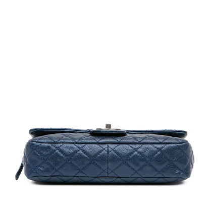 Chanel Gabrielle Caviar Blue Shoulder Bag Style 3