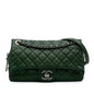 Chanel Gabrielle Caviar Green Shoulder Bag