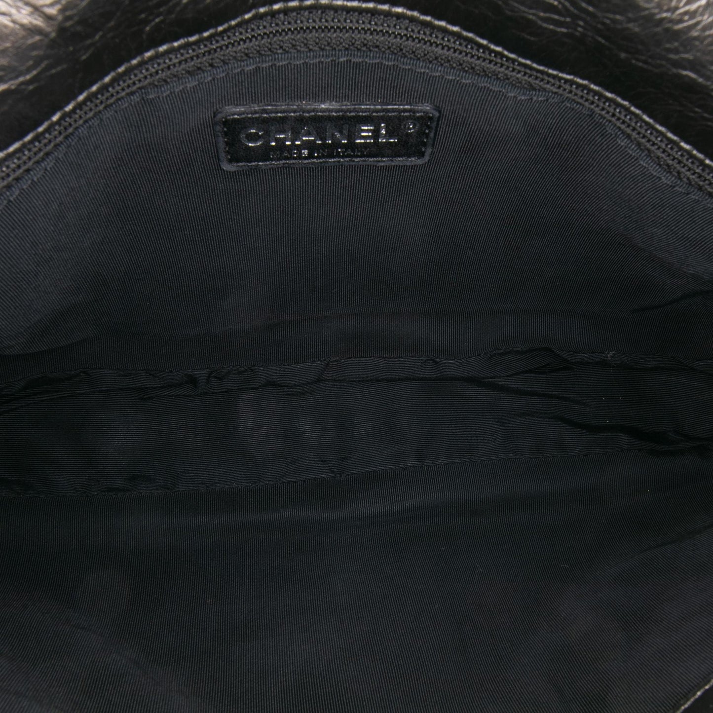 Chanel Gabrielle Calfskin Grey Shoulder Bag Calfskin