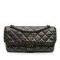 Chanel Medium Quilted Metallic Aged Calfskin Chain Me Flap