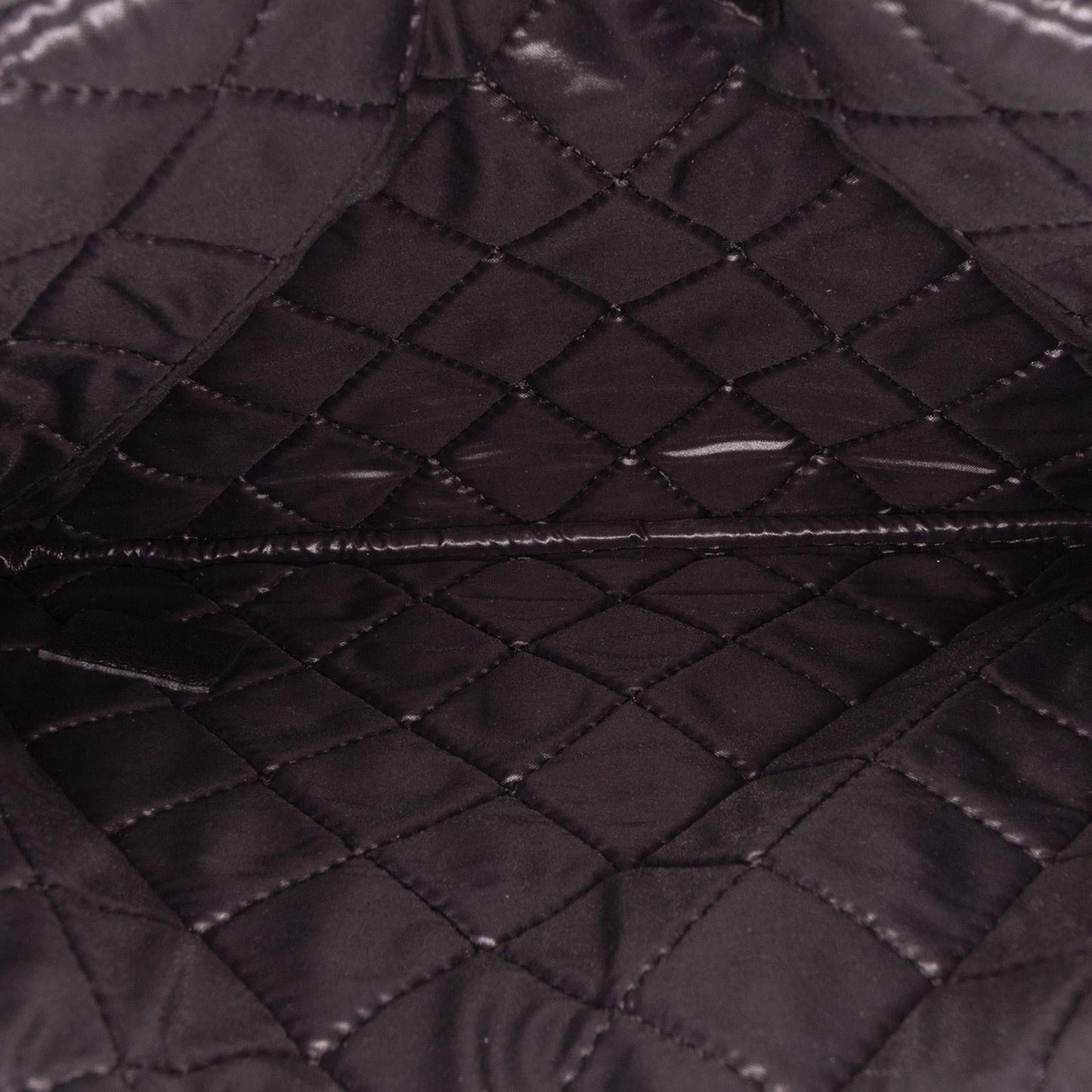 Chanel Gabrielle Patent Leather Black Shoulder Bag Style 19