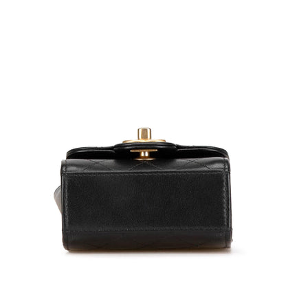 Chanel Gabrielle Black Shoulder Bag Black
