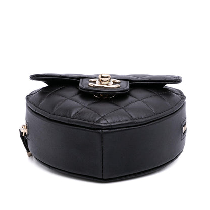 Chanel Gabrielle Lambskin Black Crossbody Style 5