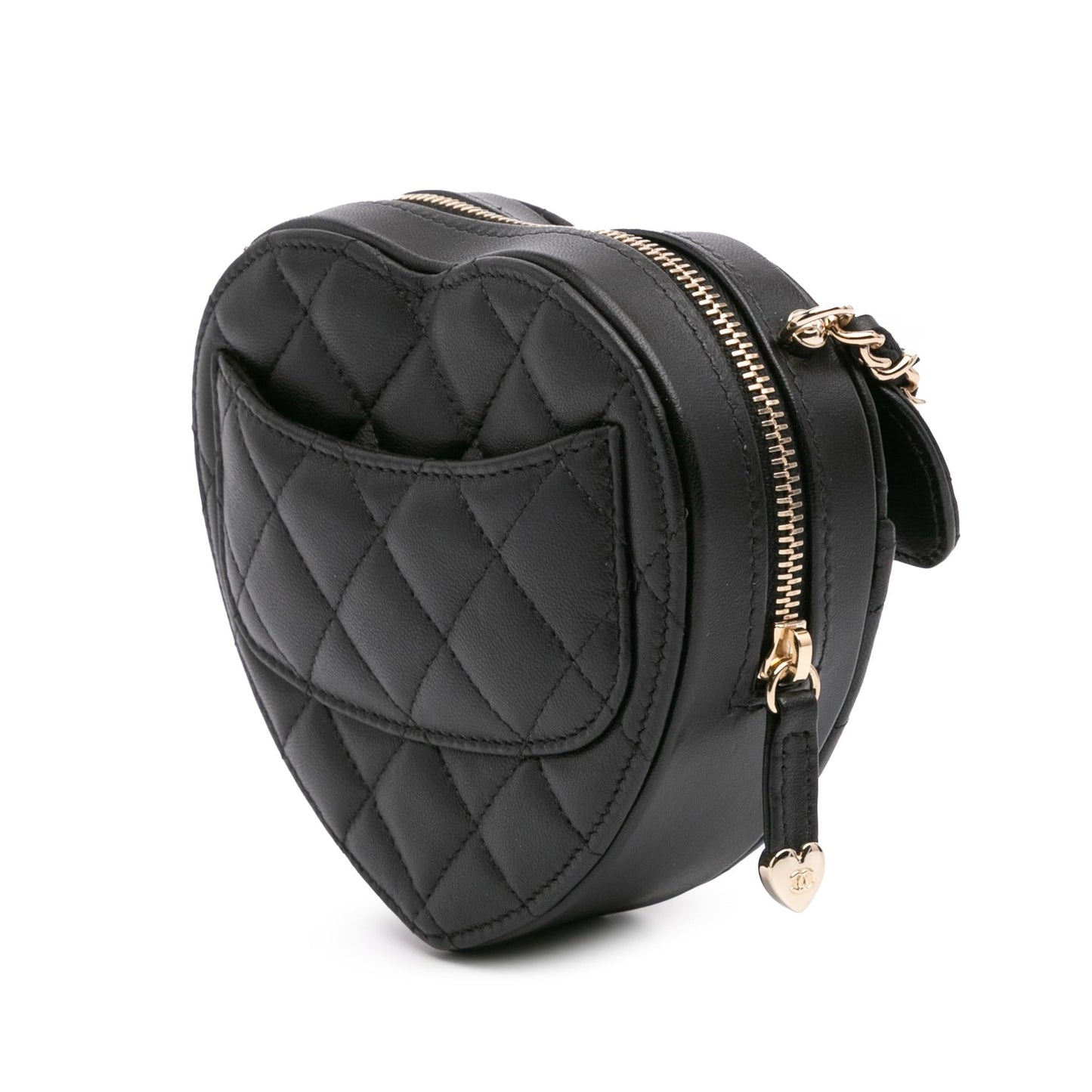 Chanel Gabrielle Lambskin Black Crossbody