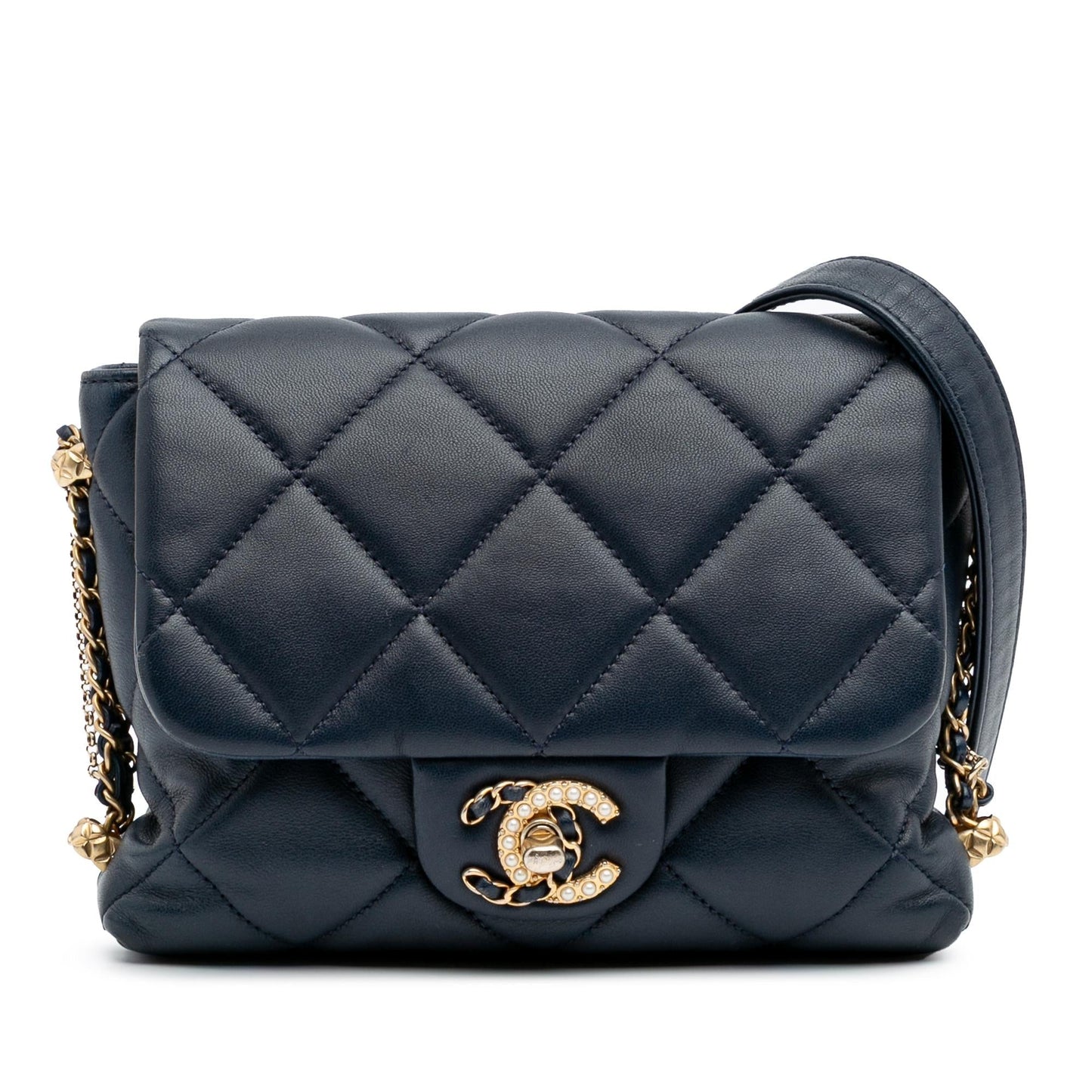 Chanel Mini Quilted Lambskin Crush On Chains Flap