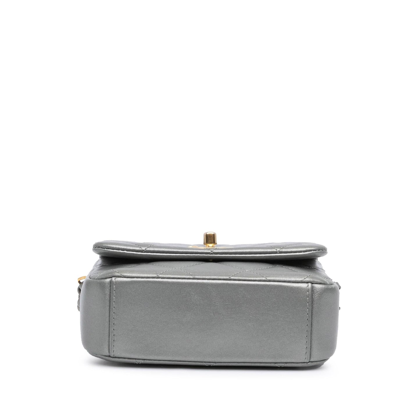 Chanel Mini Quilted Lambskin Side Note Flap