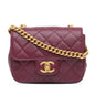 Chanel Gabrielle Lambskin Tan Shoulder Bag Style 13