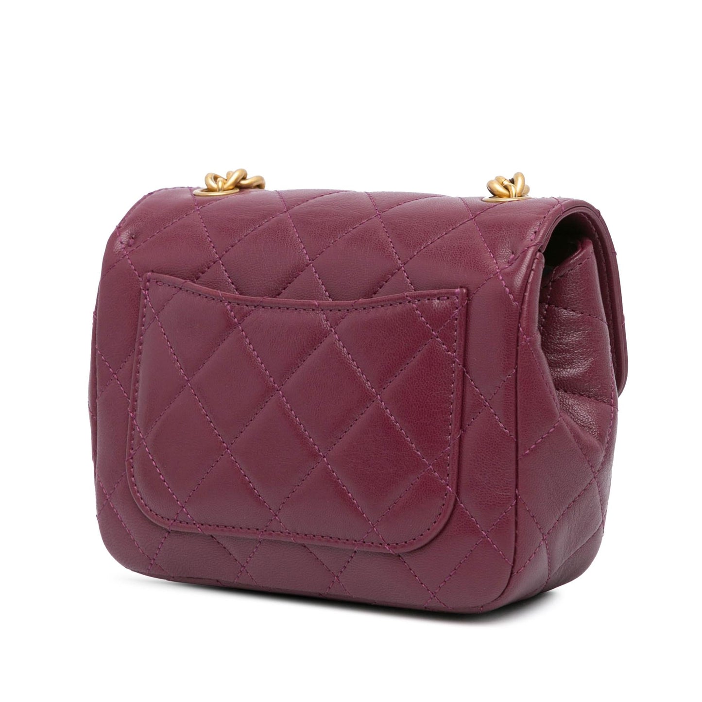 Chanel Gabrielle Lambskin Tan Shoulder Bag Style 13