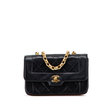 Chanel Mini Quilted Lambskin Single Flap