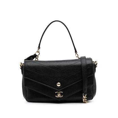 Chanel Gabrielle Quilted Black Shoulder Bag Style 3