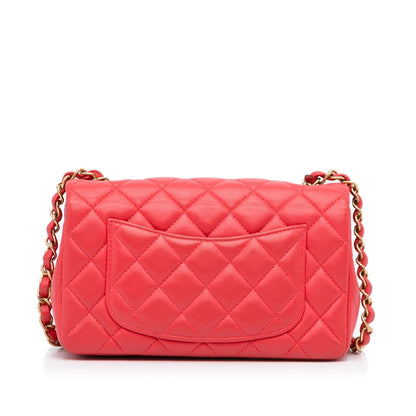 Chanel Gabrielle Lambskin Red Shoulder Bag Style 17
