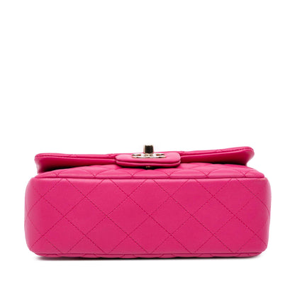 Chanel Gabrielle Lambskin Pink Shoulder Bag Style 10
