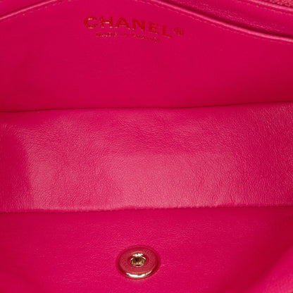 Chanel Gabrielle Lambskin Pink Shoulder Bag Style 10