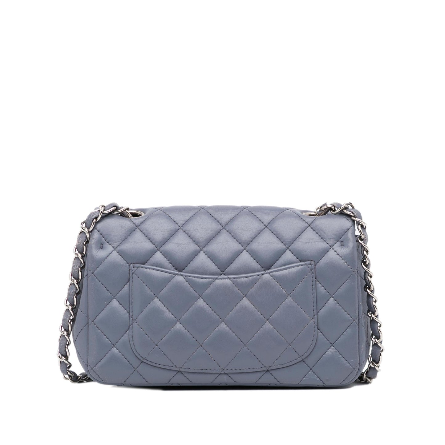 Chanel Gabrielle Lambskin Grey Shoulder Bag Lambskin