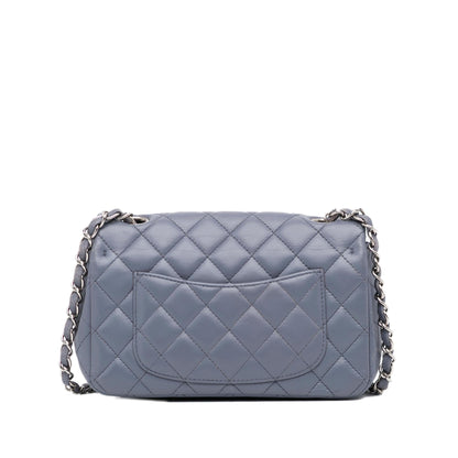 Chanel Gabrielle Lambskin Grey Shoulder Bag Lambskin