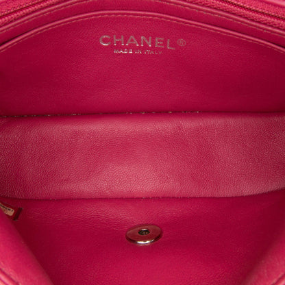 Chanel Gabrielle Patent Leather Pink Shoulder Bag Style 2