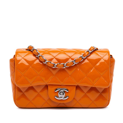 Chanel Gabrielle Patent Leather Tan Shoulder Bag Patent Leather