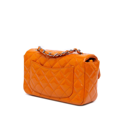 Chanel Gabrielle Patent Leather Tan Shoulder Bag Patent Leather