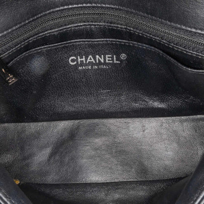 Chanel Gabrielle Patent Leather Black Shoulder Bag Style 11