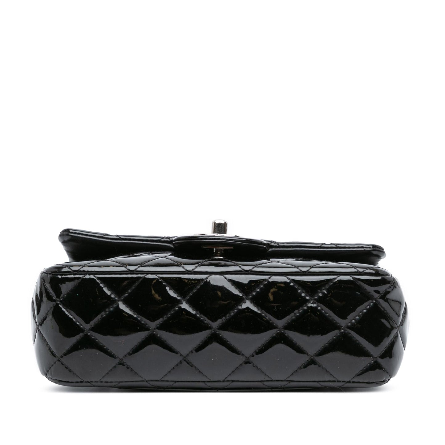 Chanel Gabrielle Patent Leather Black Shoulder Bag Patent Leather