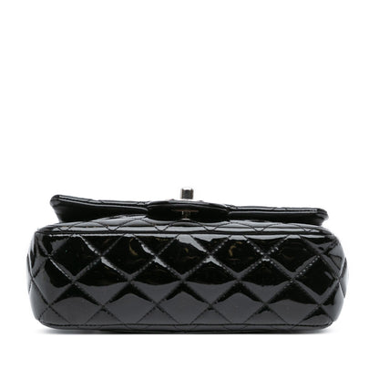 Chanel Gabrielle Patent Leather Black Shoulder Bag Patent Leather