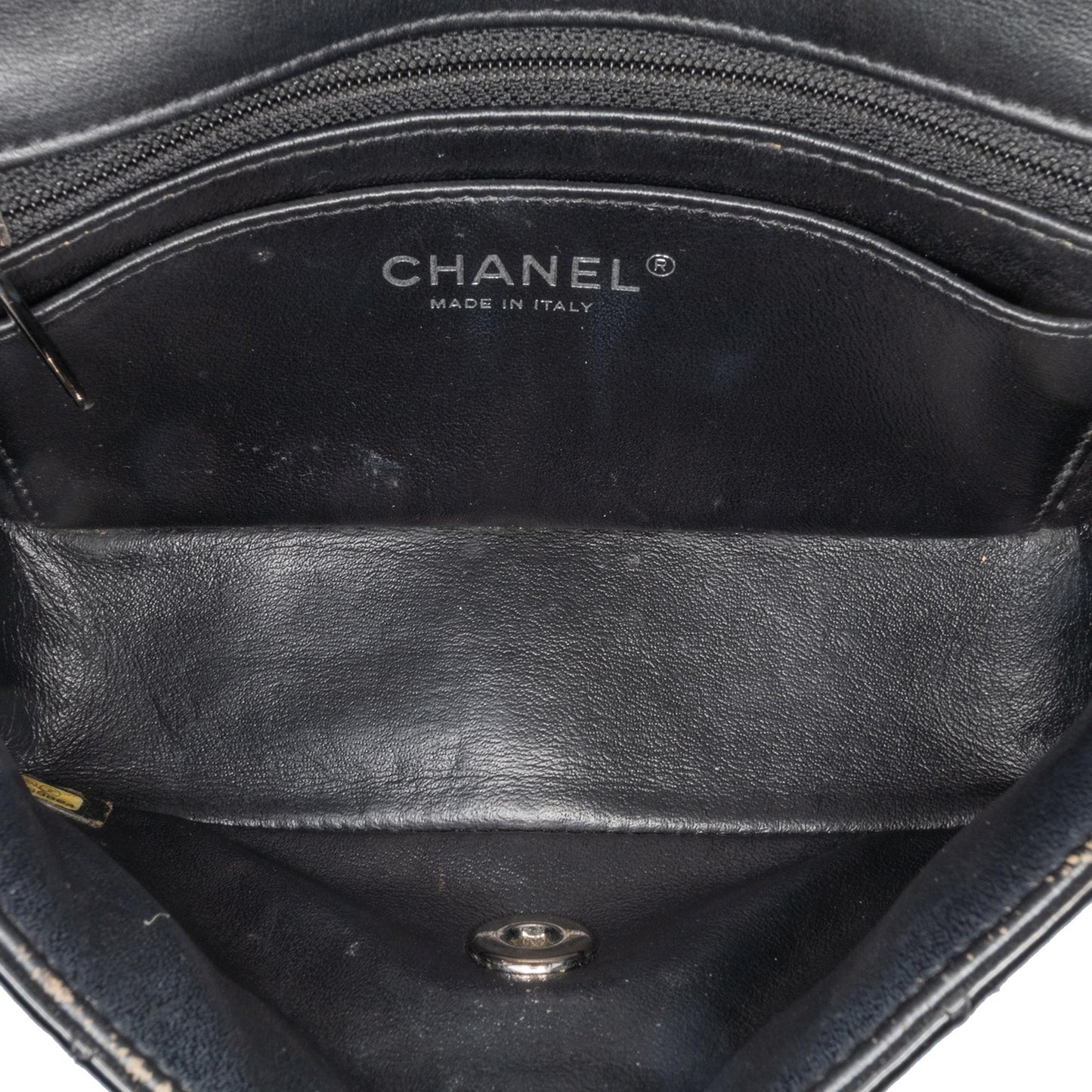 Chanel Gabrielle Patent Leather Black Shoulder Bag Patent Leather