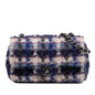 Chanel Gabrielle Tweed Blue Shoulder Bag