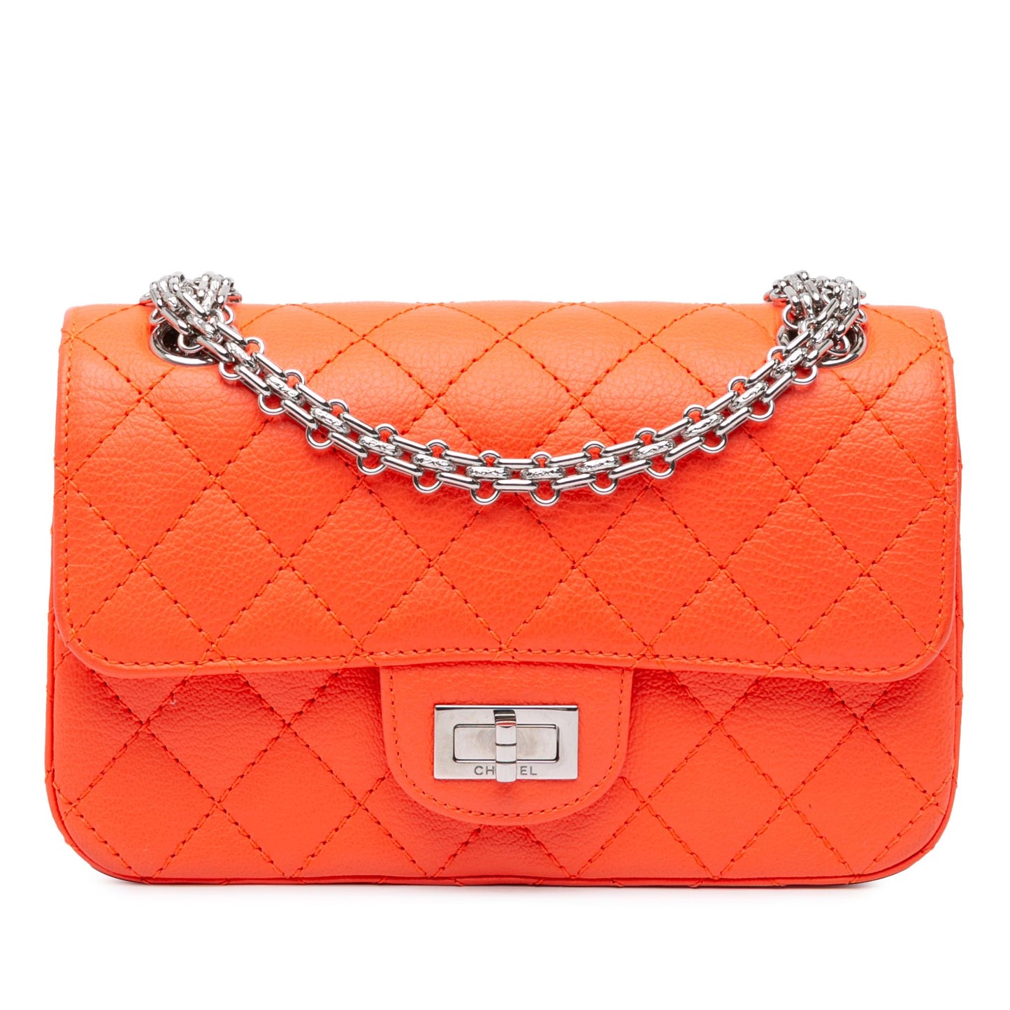 Chanel Mini Reissue 2 55 Quilted Goatskin Flap