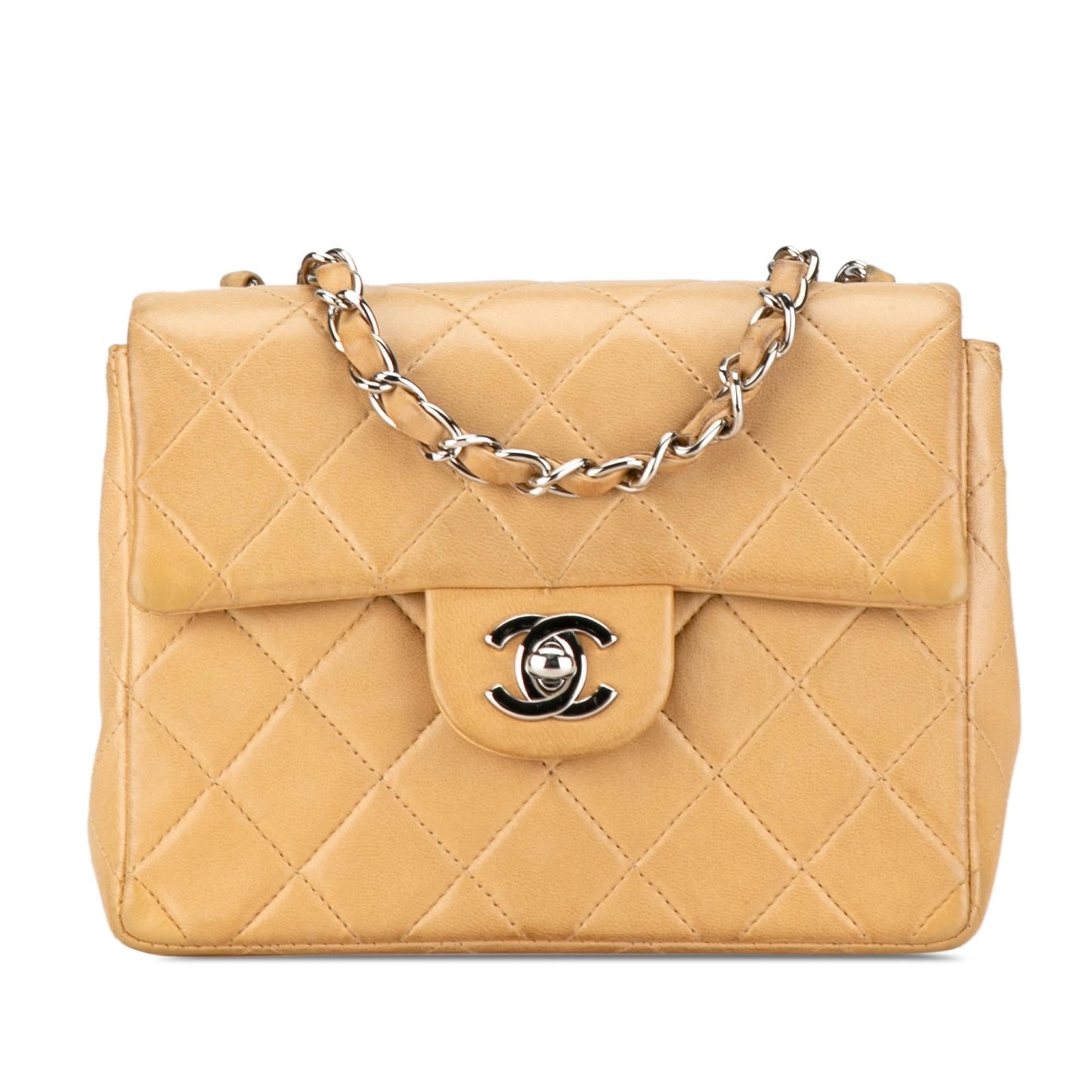 Chanel Gabrielle Lambskin Brown Shoulder Bag Style 16