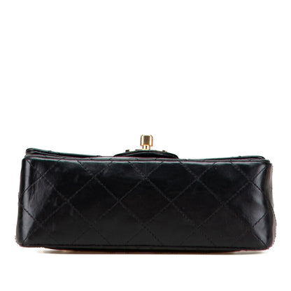 Chanel Gabrielle Lambskin Black Shoulder Bag Style 19