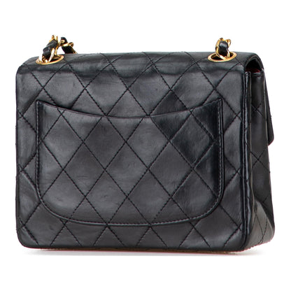 Chanel Gabrielle Lambskin Black Shoulder Bag Style 19