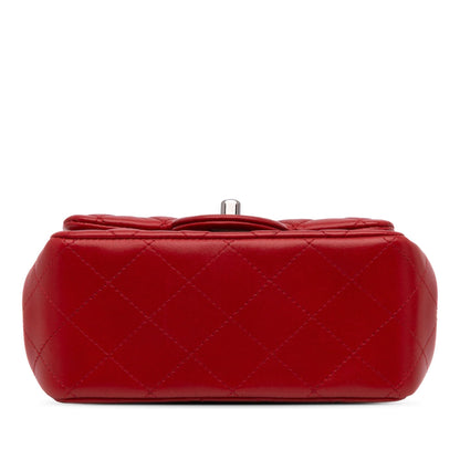 Chanel Gabrielle Lambskin Red Shoulder Bag Style 5