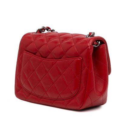Chanel Gabrielle Lambskin Red Shoulder Bag Style 5