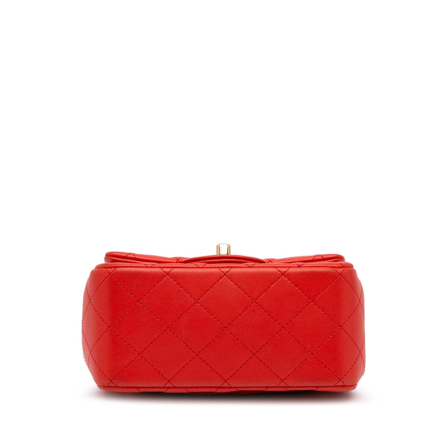 Chanel Gabrielle Lambskin Red Shoulder Bag Style 6