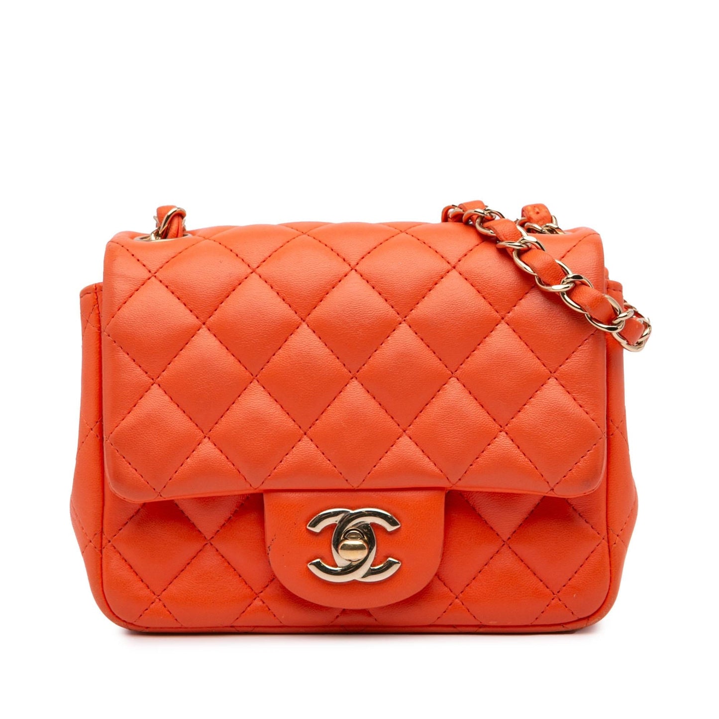 Chanel Gabrielle Lambskin Tan Shoulder Bag
