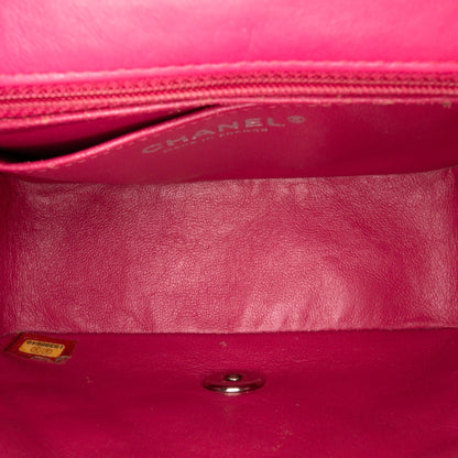 Chanel Gabrielle Patent Leather Red Shoulder Bag Patent Leather