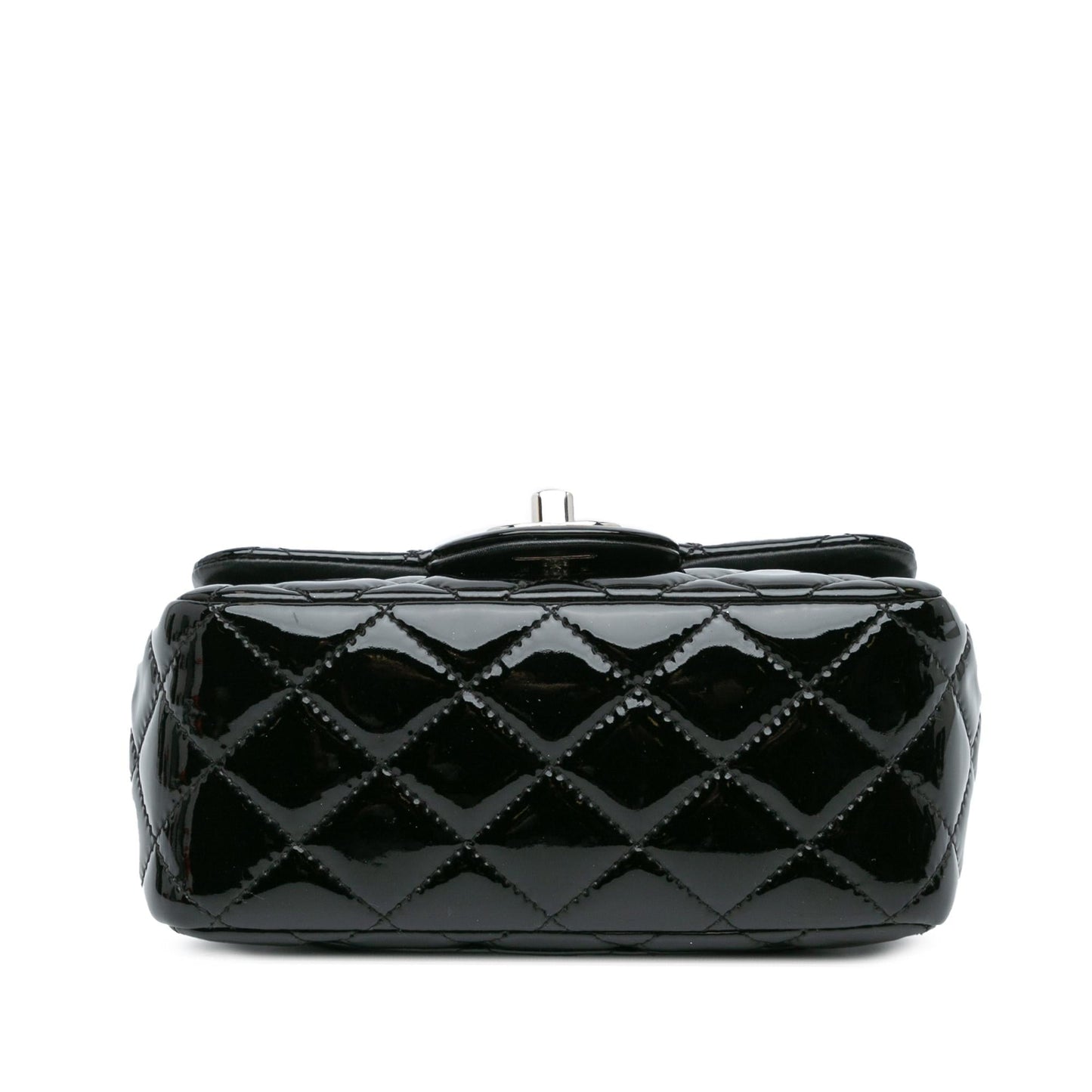 Chanel Gabrielle Patent Leather Black Shoulder Bag Style 9