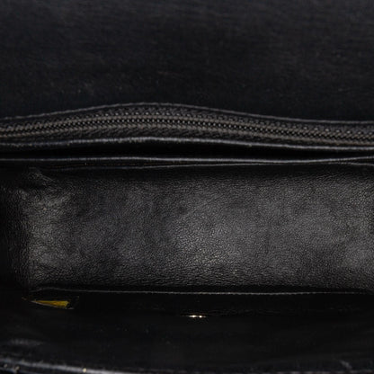 Chanel Gabrielle Patent Leather Black Shoulder Bag Style 9